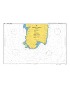 ADMIRALTY Chart 1990: Oristano to Arbatax including Golfo di Cagliari