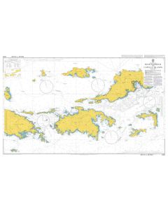 Admiralty Chart 2005: Road Harbour to Capella Islands