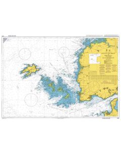 ADMIRALTY Chart 2356: Goulet de Brest to Portsall including Ile d'ouessant