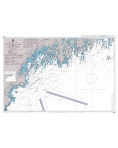 Admiralty Chart 2490: Monhegan Island to Cape Porpoise