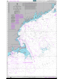 ADMIRALTY Chart 2492: Bay of Fundy to Block Island