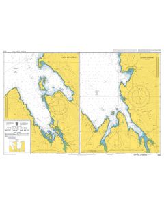 ADMIRALTY Chart 2533: Anchorages on the West Coast of Skye