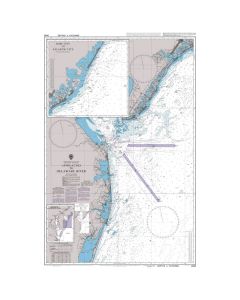 Admiralty Chart 2563: Approaches to Delaware River