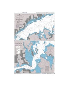 ADMIRALTY Chart 2580: Long Island Sound Sheffield Island to Execution Rocks