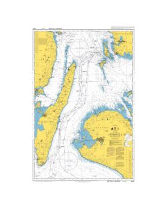 ADMIRALTY Chart 2597: Denmark, Entrance to the Baltic, Storebaelt, Southern Part