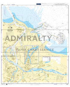 ADMIRALTY Chart 2637: Gdańsk