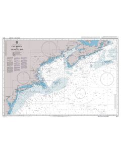 Admiralty Chart 2670: Cape Breton to Delaware Bay