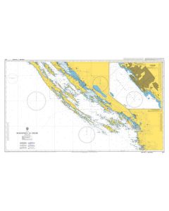 ADMIRALTY Chart 2711: Rogoznica to Zadar