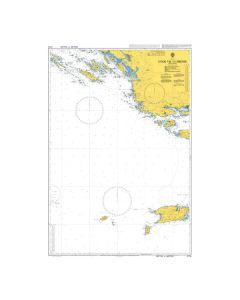 ADMIRALTY Chart 2774: Otok Vis to Sibenik