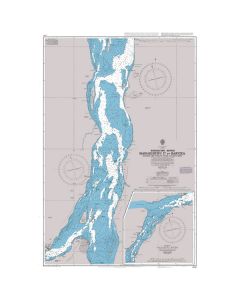 Admiralty Chart 2783: Essequibo River - Mamarikuru Is. to Bartica including the Entrance to the Mazaruni River