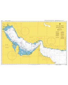 ADMIRALTY Chart 2858: Gulf of Oman to Shatt al `Arab