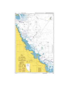 Admiralty Chart 2882: Ra's Tannurah to Jazirat Faylakah and Jazireh-ye Khark