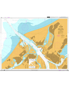 ADMIRALTY Chart 2972: Port of Riga Northern Part