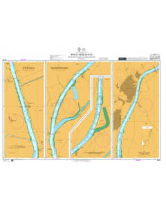 ADMIRALTY Chart 2979: Rio Guadalquivir - Punta De La Lisa To Coria Del Rio , Spain West Coast