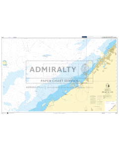 ADMIRALTY Chart 3176: `Ajman to Sir Abu Nu`ayr