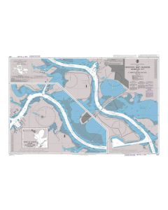 ADMIRALTY Chart 3187: Houston Ship Channel Morgans Point to Carpenters Bayou