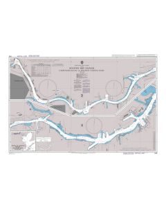 ADMIRALTY Chart 3188: Houston Ship Channel Carpenters Bayou to Houston Turning Basin