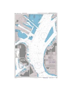 Admiralty Chart 3456: New York Upper Bay The Narrows to Governors Island