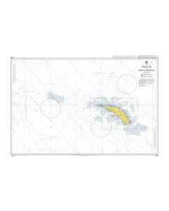 Admiralty Chart 3596: Approaches to South Georgia