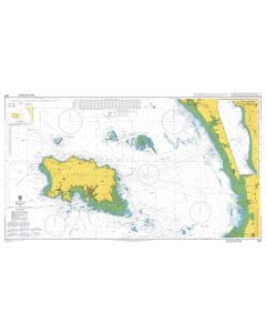 ADMIRALTY Chart 3655: Channel Islands, Jersey and Adjacent Coast of France