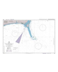 ADMIRALTY Chart 3687: Outer Approaches to Cape Fear River including Frying Pan Shoals