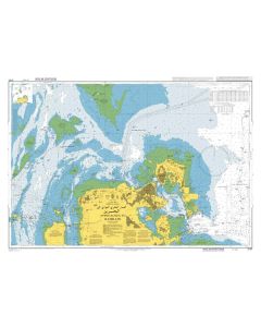 ADMIRALTY Chart 3737: Approaches to Bahrain