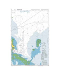 ADMIRALTY Chart 3738: Outer Approaches to Bahrain