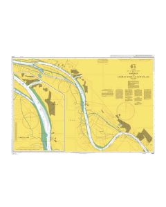 ADMIRALTY Chart 3845: Abadan to Jazirat Umm at Tuwaylah