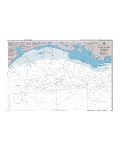 ADMIRALTY Chart 3850: Galveston Bay to Ship Shoal