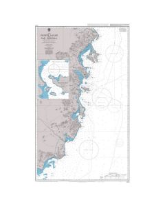 ADMIRALTY Chart 3883: Pointe Lagan to Cap Varella