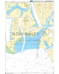 ADMIRALTY Chart 4038: Johor Strait, Western Part