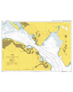 Admiralty Chart 4117: Harbour - Eastern Part