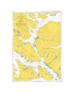 Admiralty Chart 4262: Paso Tortuoso and Canal Jeronimo