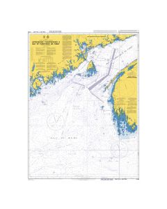 ADMIRALTY Chart 4746: Approaches to Bay of Fundy