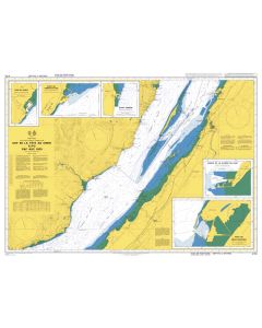 Admiralty Chart 4783: Cap de la Tete au Chien au/to Cap aux Oies