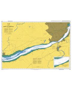 Admiralty Chart 4787: Quebec a/to Donnacona