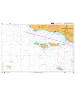 ADMIRALTY Chart 4911: Santa Barbara Channel