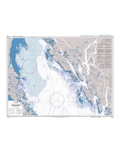 Admiralty Chart 4928: British columbia Hecate Strait