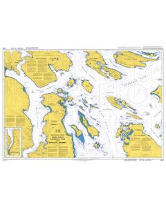 Admiralty Chart 4954: Haro Strait, Boundary Pass and Satellite Channel