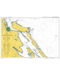 Admiralty Chart 4956: Thetis Island to/a Nanaimo