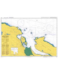 ADMIRALTY Chart 4957: Strait of Georgia,Approaches to Nanaimo Harbour