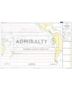 ADMIRALTY Chart 5128[03]: Routeing - South Pacific Ocean - March