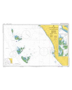 Admiralty Chart AUS0751: Houtman Abrolhos and Geelvink Channel