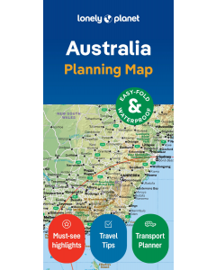 Lonely Planet Australia Planning Map