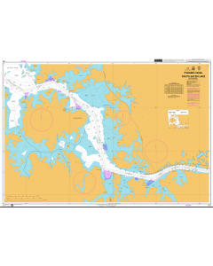 ADMIRALTY Chart CP3: Panama Canal South Gatun Lake
