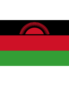 Malawi Courtesy Flag