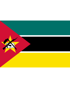 Mozambique Courtesy Flag