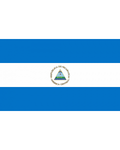 Nicaragua Courtesy Flag