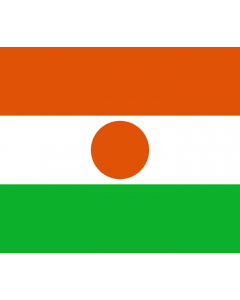 Niger Courtesy Flag