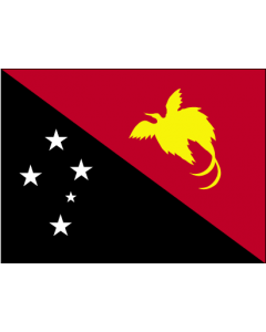 Papua New Guinea Courtesy Flag